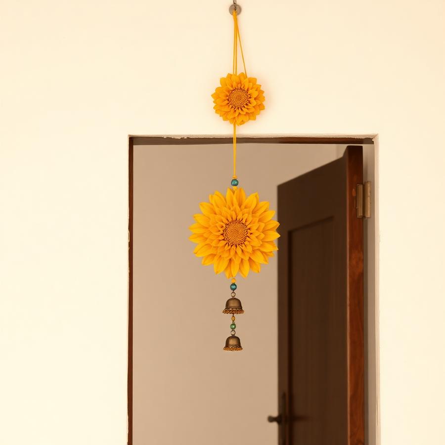Marigold Door Toran by Meera K.