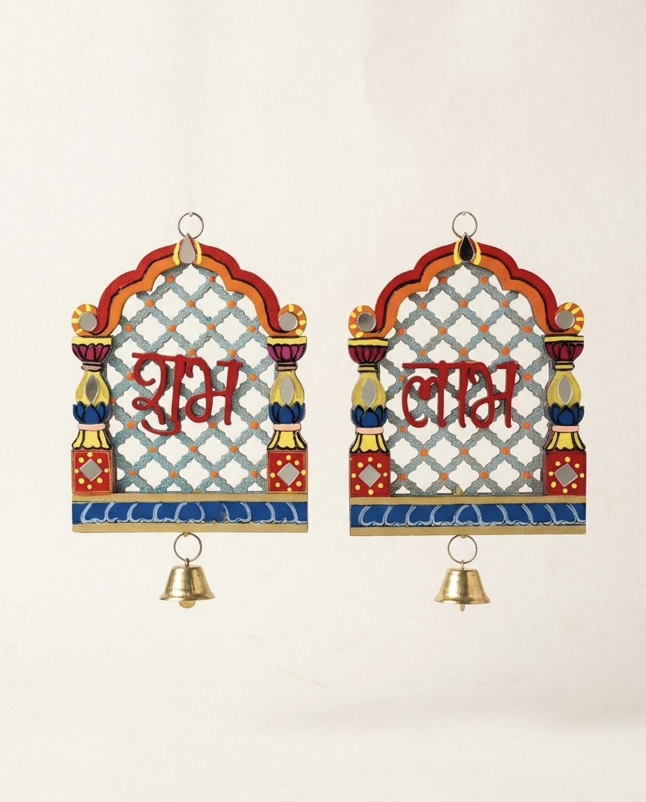 Shubh Labh - Temple 2 — Shubh Labh, handmade by JK Craft