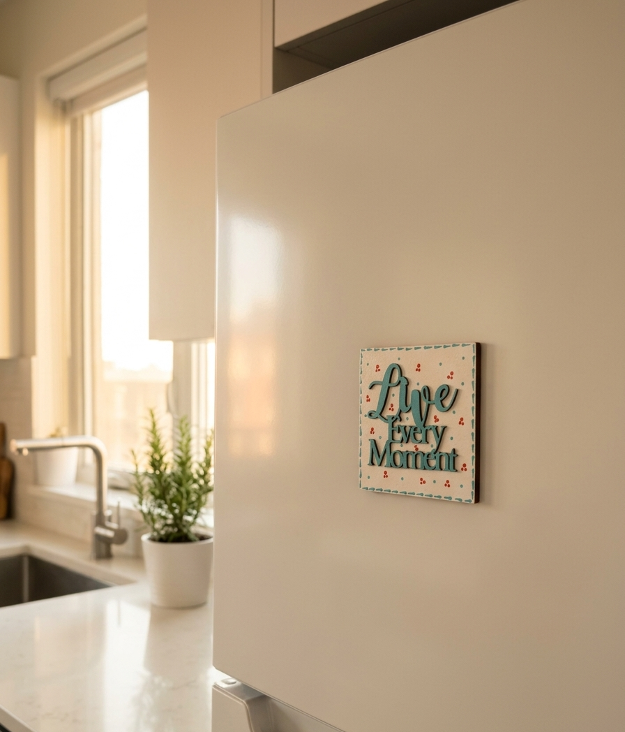 Live every moment - Fridge Magnet — handmade by JK Craft — photo 2 of 2