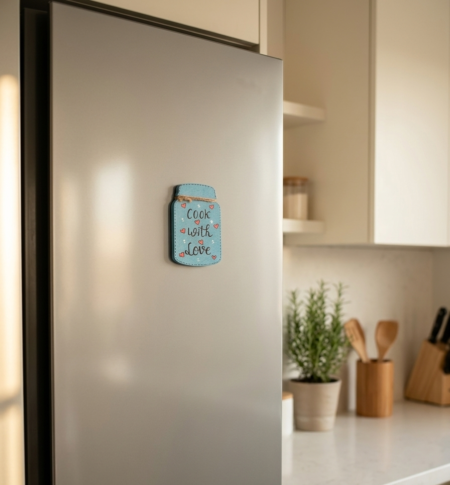 Cook with love - Fridge Magnet — handmade by JK Craft — photo 2 of 2