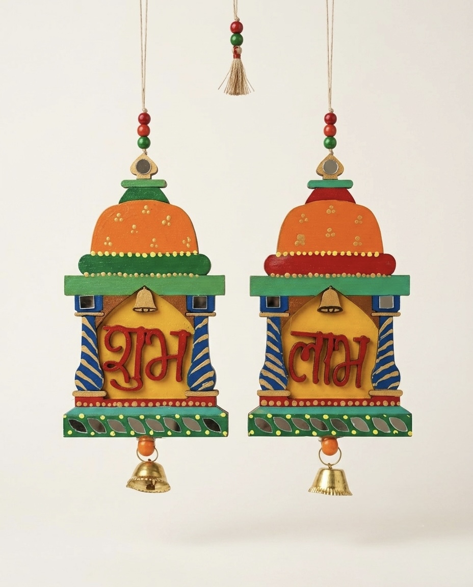 Shubh Labh - Temple 3 — Shubh Labh, handmade by JK Craft